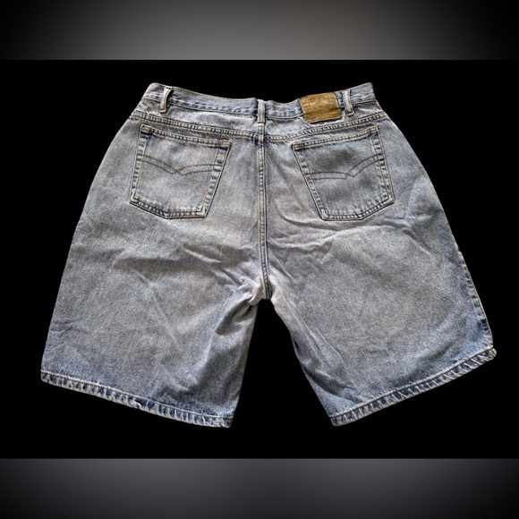 Vintage Bugle Boy Jeans Shorts 10” Inseam Y2K Skater Size 36 - Picture 1 of 6